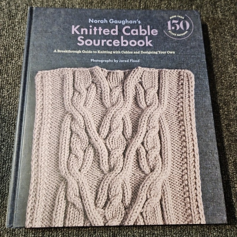 Knitted Cable Sourcebook by Norah Gaughan Hardcover Book