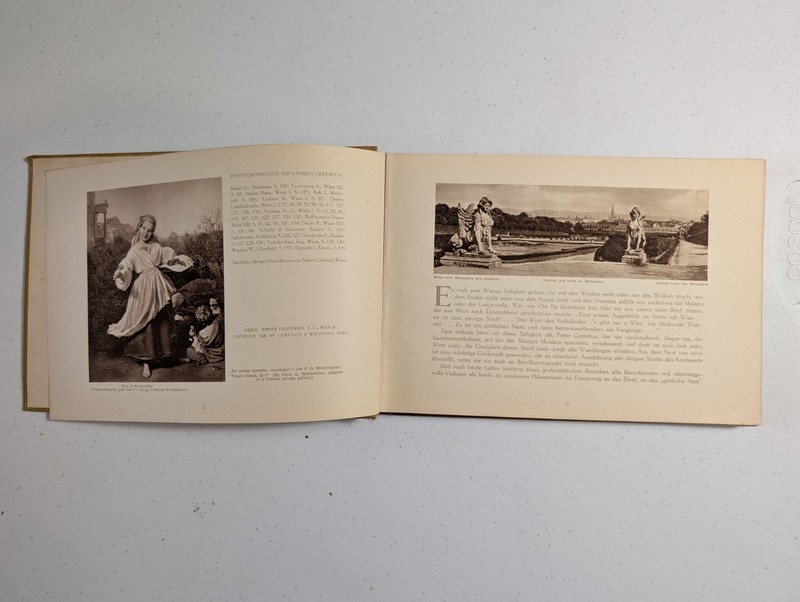 Wien Und Niederosterreich (Vienna and Lower Austria) - 1920s Hardback Photo Book gallery