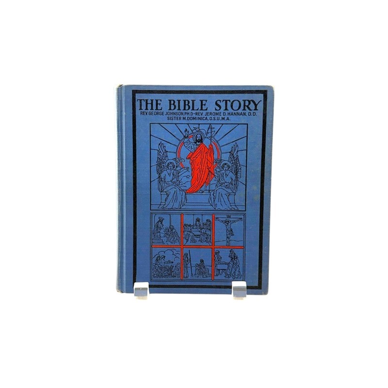 Benziger Brothers The Bible Story 1931 Catholic Textbook Illustrated Lower Grade