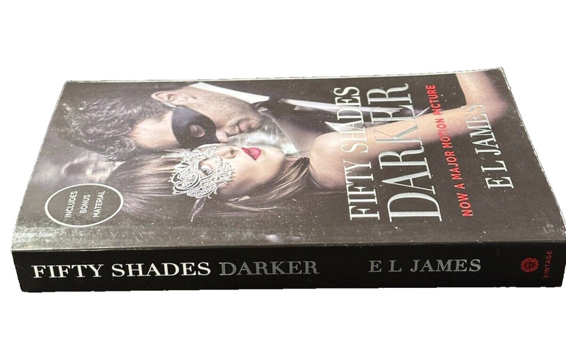Fifty Shades Darker Paperback Book by E. L. James 560 pages Movie Tie-In Edition gallery