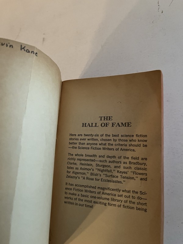 The Science Fiction Hall of Fame Volume One 1934-1964 PB Avon 1971 8th Print gallery