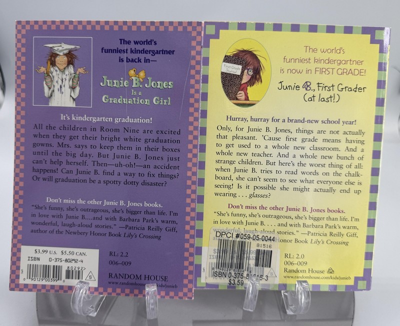 Junie B. Jones Book Lot of 10 Barbara Park Random House Scholastic Paperbacks gallery