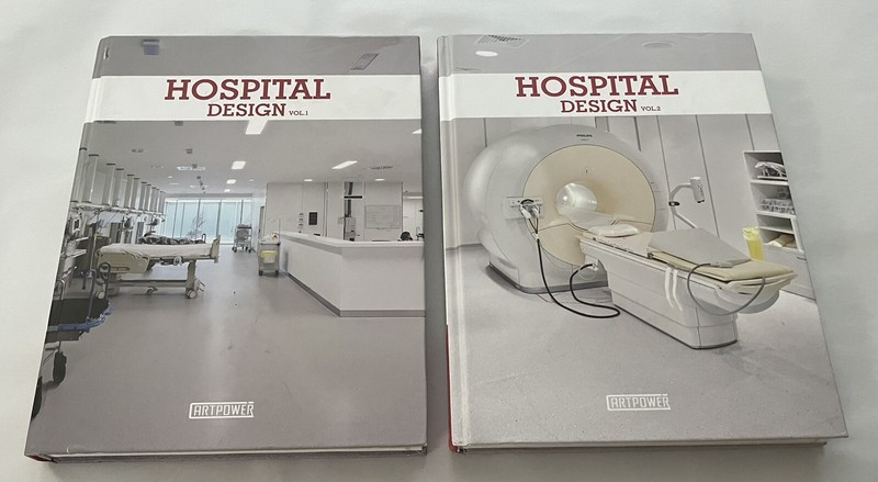 Hospital Design Volume 1 & 2 Li Aihong 2 Hardcover Books Architecture VERY GOOD