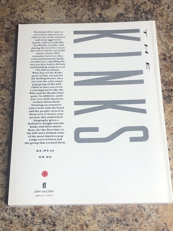 The Kinks-The Official Biography by Jon Savage Paperback 1984 Faber & Faber gallery