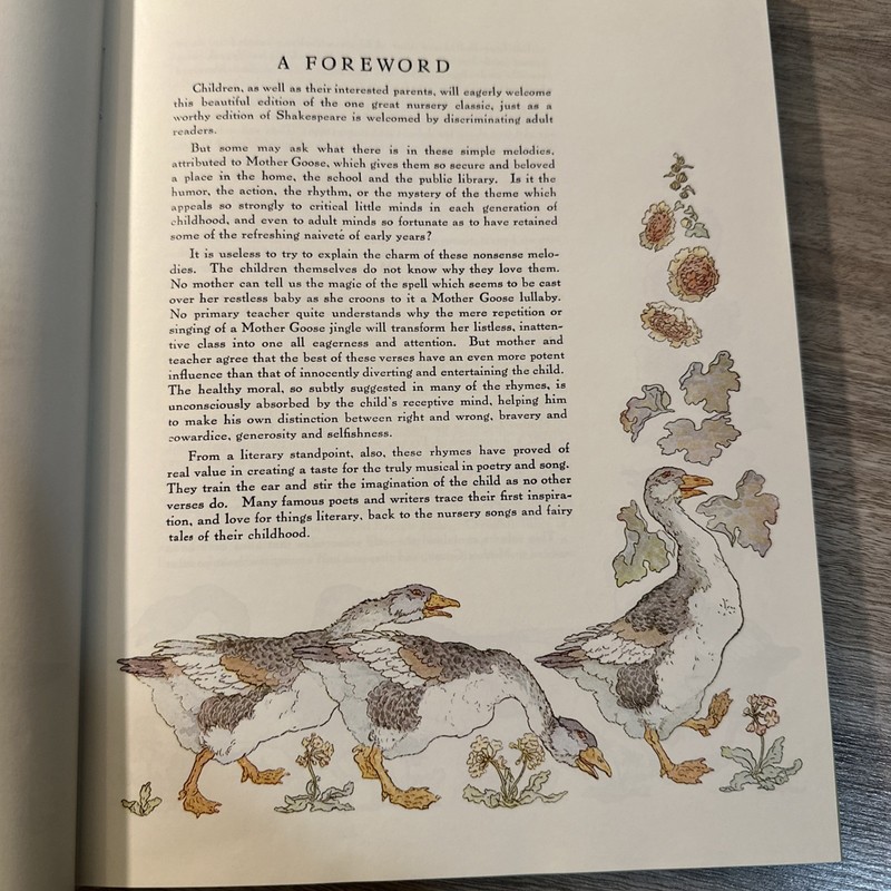 1984 Mother Goose Volland Edition Hardcover Frederick Richardson Derryda gallery