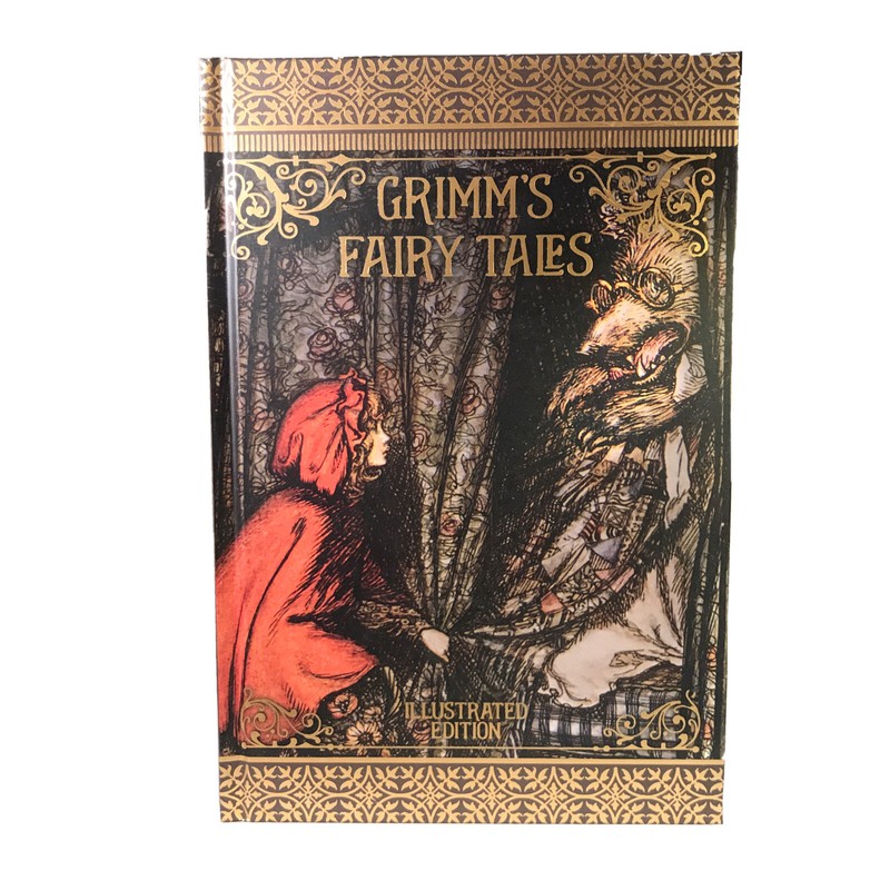 ❤️GRIMM’S FAIRY TALES: ILLUSTRATED EDITION by Brothers Grimm Hardcover BRAND NEW