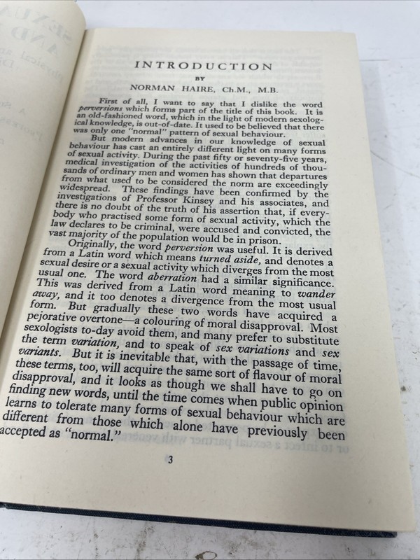 Sexual Anomalies and Perversions Magnus Hirschfeld VTG HC reprint 1966 copy rare gallery