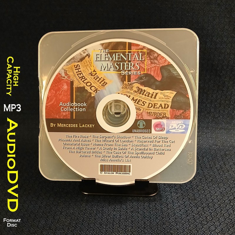 The ELEMENTAL MASTERS Series By Mercedes Lackey 18 MP3 Audiobook Collection