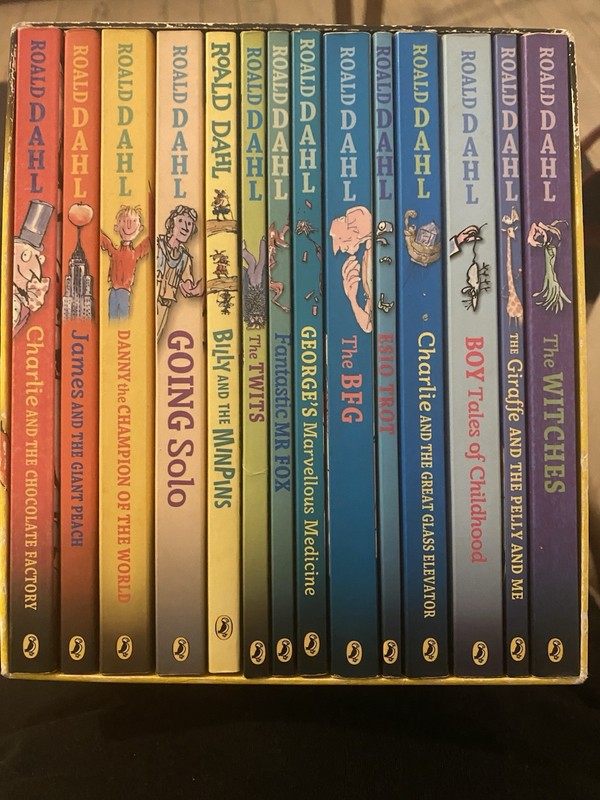 Roald Dahl Fantastic Stories Collection Box Set of 15 Fun Books – NEW