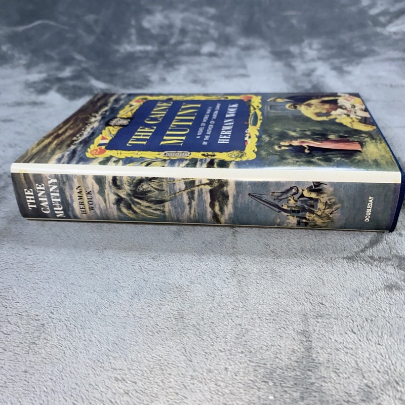 The Caine Mutiny Book Herman Wouk First Edition Library HC Slipcase Insert WW2 gallery
