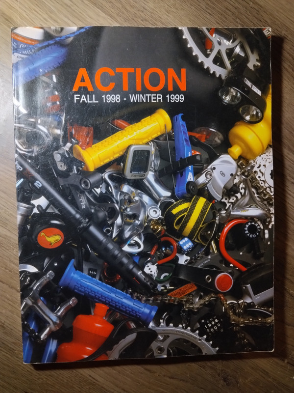 Action Bicycle Supply Catalog Fall 1998 Winter 1999- 203 Pages
