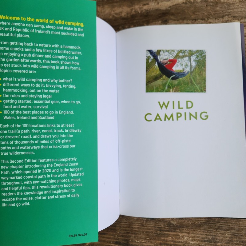 Wild Camping by Stephen Neale 2nd Edition 2020 Bloomsbury UK Camping gallery
