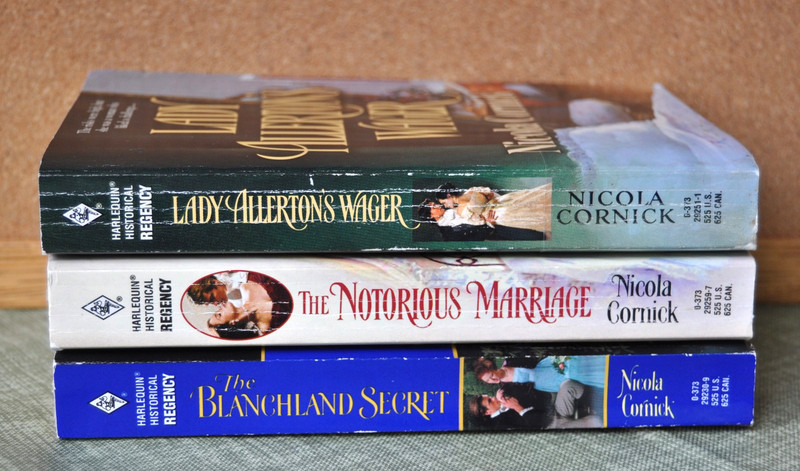 Three Regency Romances by Nicola Cornick--very good gallery