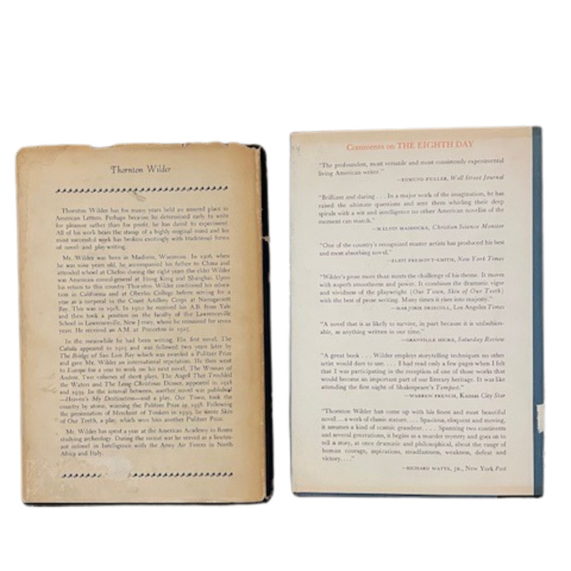 Vtg. THE IDES of MARCH & THE BRIDGE of SAN LUIS REY by Thornton Wilder 1948-1955 gallery