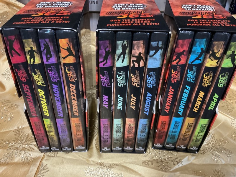Conspiracy 365 January to December Lot 12 BOOKS hardback series 1-12