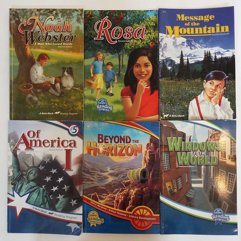Lot 6 Abeka Reading Program 5th Grade 5 Readers Books
