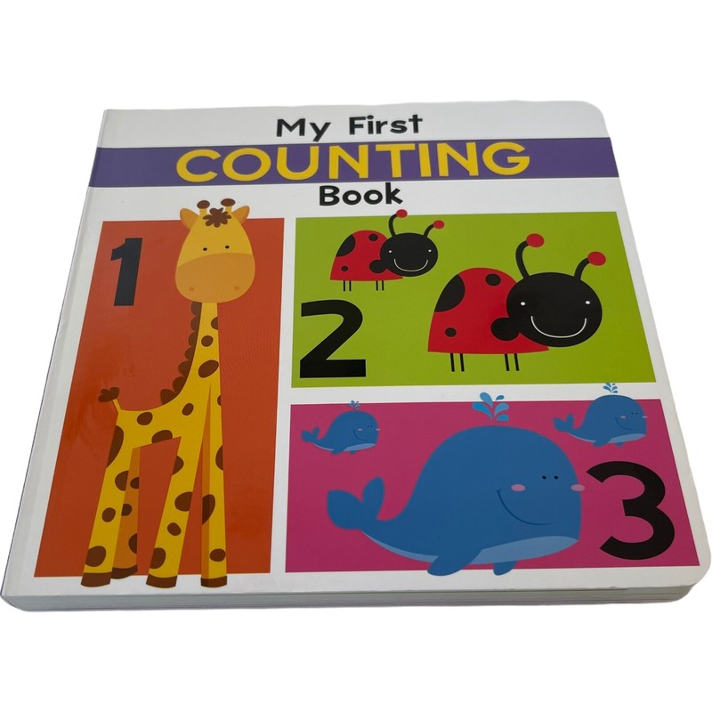 Babys My First Counting Board Book 1-10 Early Math Theory Flowerpot Press Count gallery