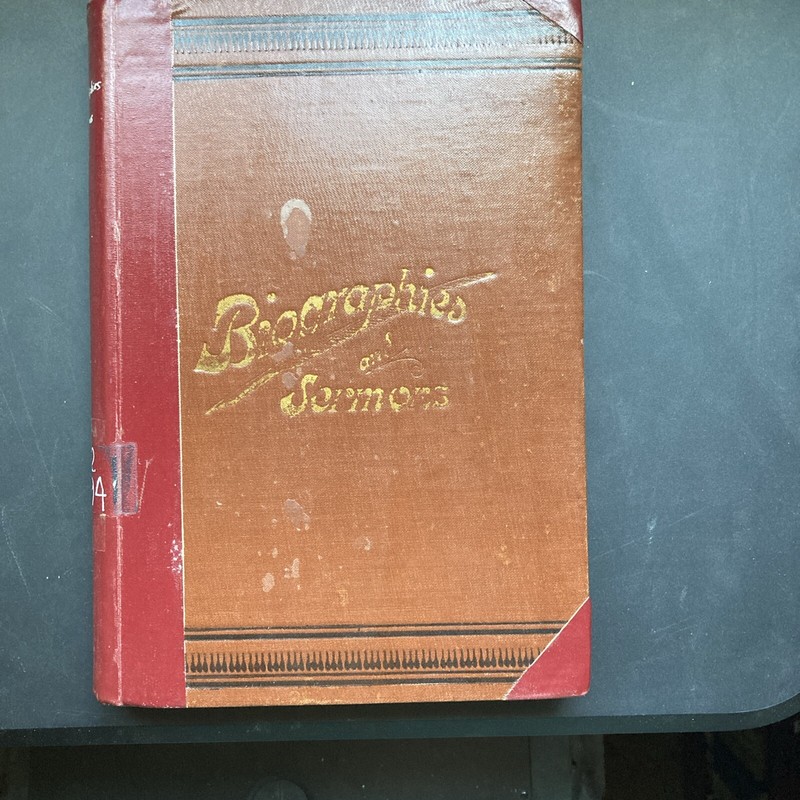 F. D. Srygley, Biographies and Sermons (1898)