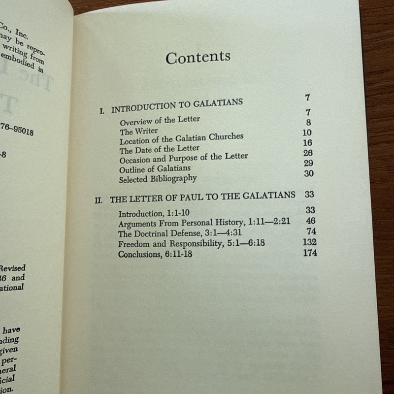The Letter Of Paul To The Galatians THE LIVING WORD By Robert Lee Johnson HC gallery