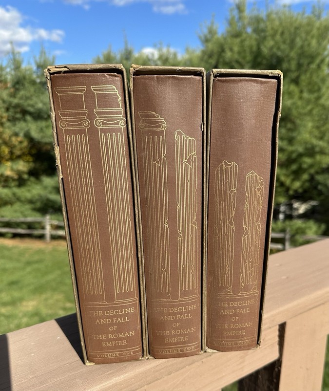 The Decline and Fall of the Roman Empire Edward Gibbon 1946 Heritage Press set