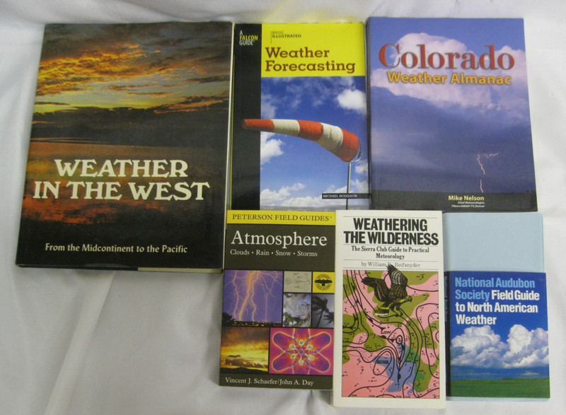 Meteorology 6 Book Lot North America Colorado Weather Atmosphere Storms