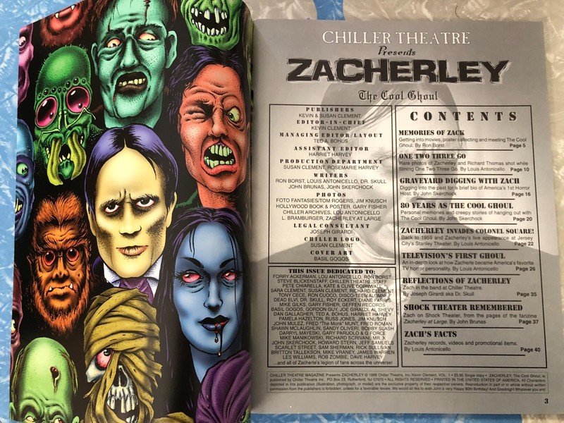 CHILLER THEATRE ZACHERLEY Special Limited Edition gallery