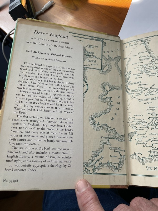 HERE'S ENGLAND THIRD EDITION RUTH McKENNEY RICHARD BRANSTEN BOOK ILLUSTRATED gallery