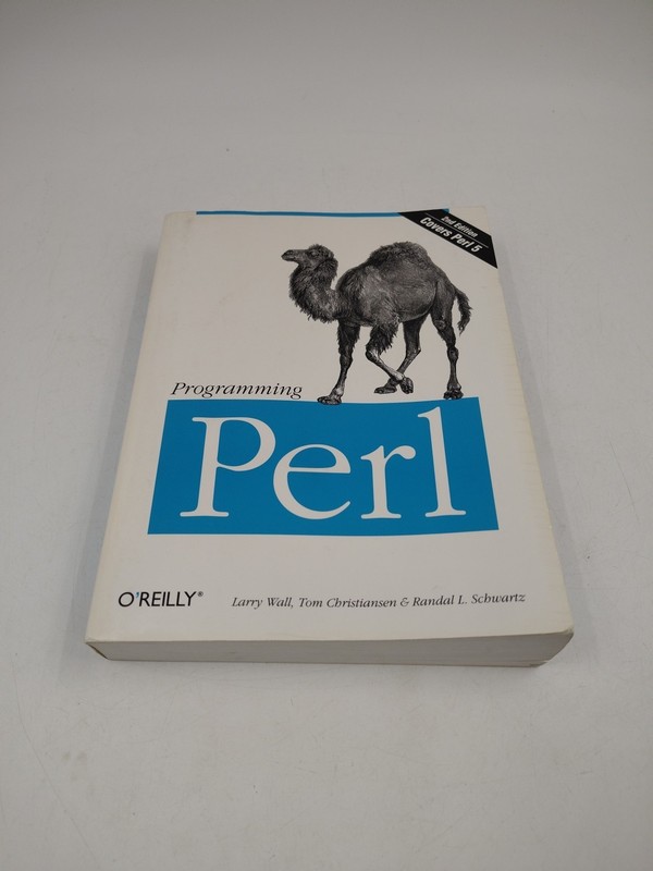 Programming Perl – Paperback By Christiansen, Tom -GOOD
