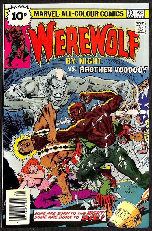 Werewolf by Night #39 Pence Variant VFN+