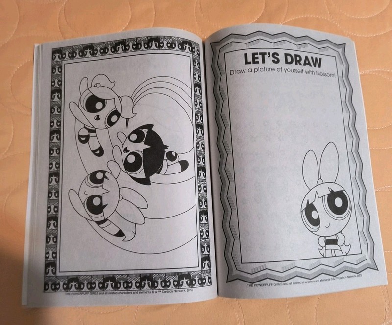 THE POWERPUFF GIRLS JUMBO COLORING AND ACTIVITY BOOK BY BENDON NEW! FREE SHIP! gallery