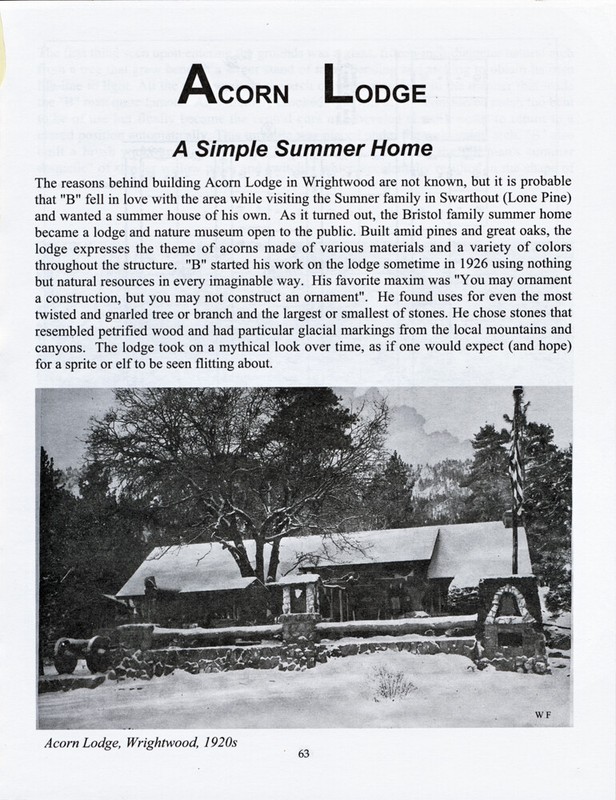 Trails and Tales of The Cajon Pass - The Man Who Built Camp Cajon gallery