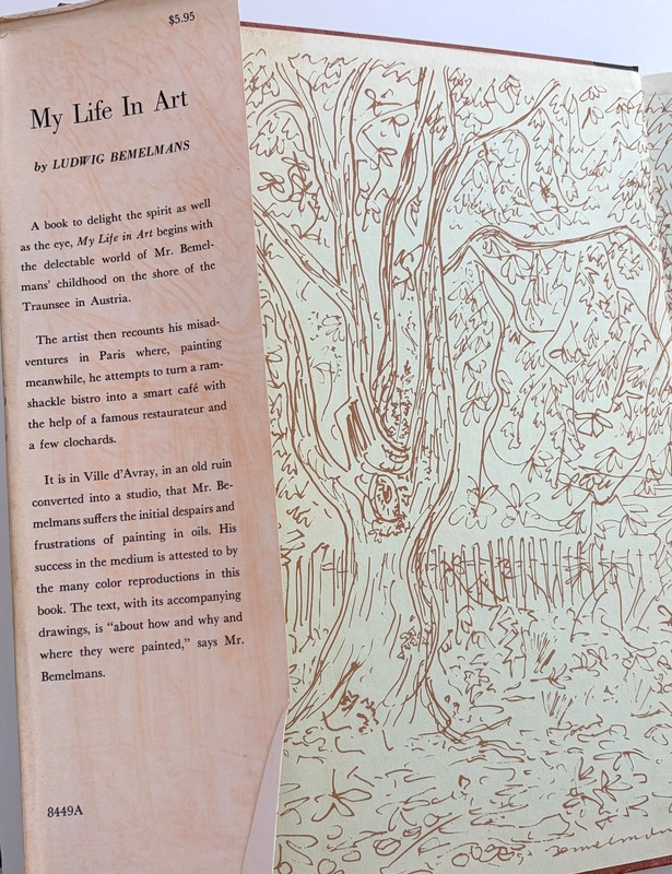 Ludwig Bemelmans: My Life In Art 1958 1st Edition gallery