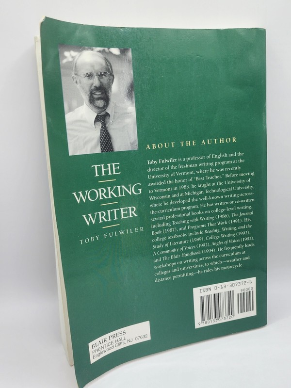 The Working Writer by Toby Fulwiler (1994, Trade Paperback) gallery