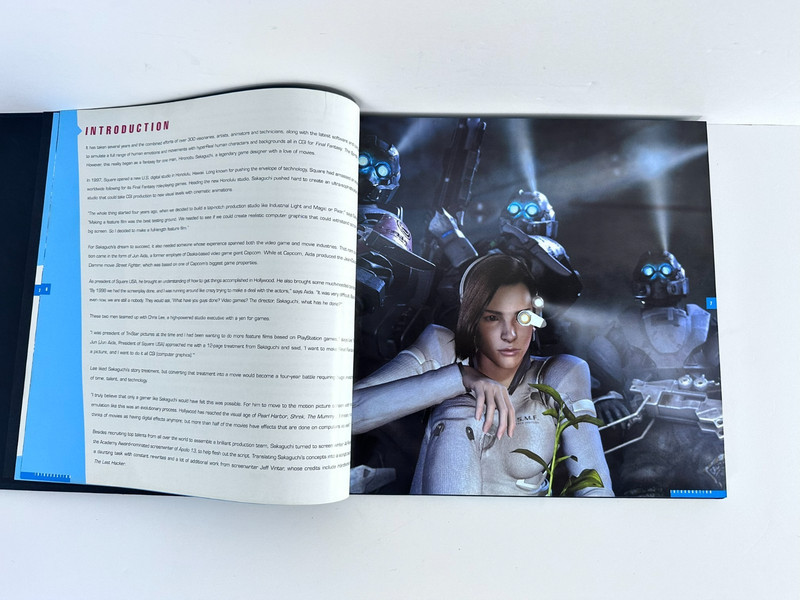 The Making of Final Fantasy The Spirits Within Hardcover Art Book BradyGames gallery