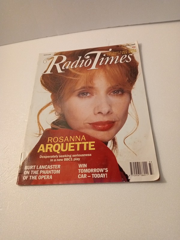 Radio Times 18-21 Aug 1999 Rosanna Arquette, Katherine Hepburn