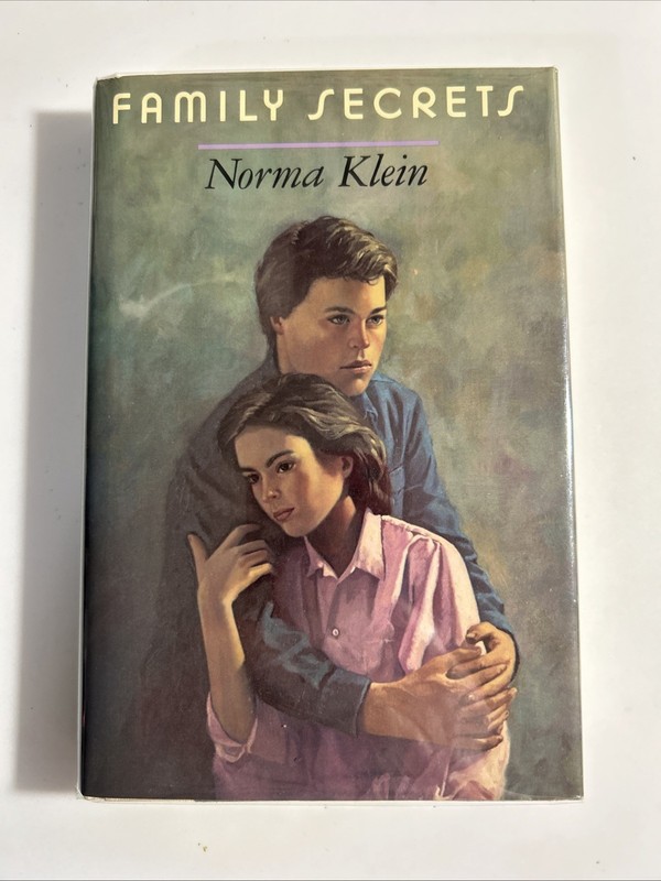 Signedx2/& Rare sketch Family Secrets By Norma Klein (Dial Books)