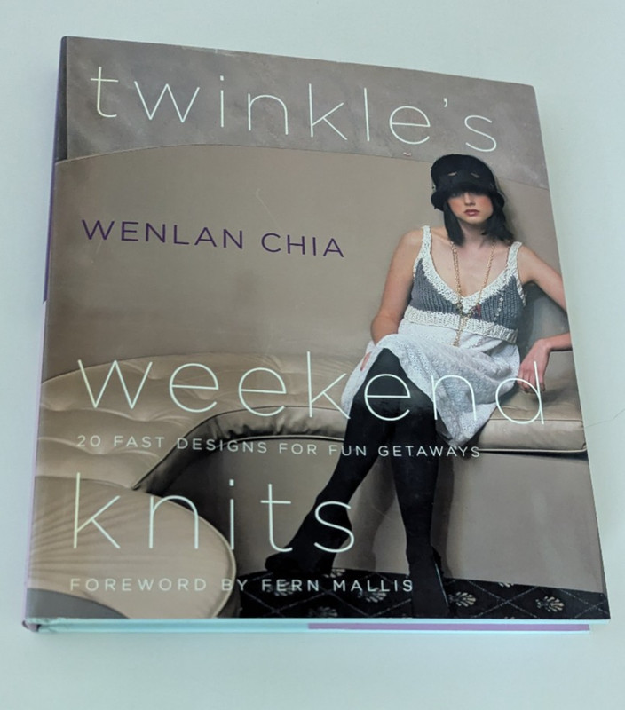 Twinkle’s Weekend Knits 20 Fast Designs for fun Getaways NEW SIGNED Wenlan Chia