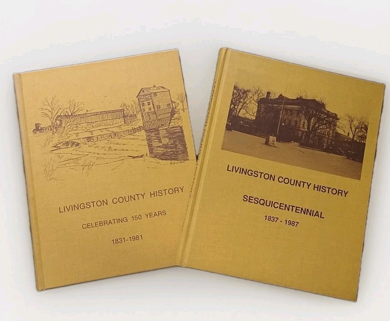 LIVINGSTON COUNTY HISTORY, MISSOURI – 2 BOOKS: 150 Years & Sesquicentennial