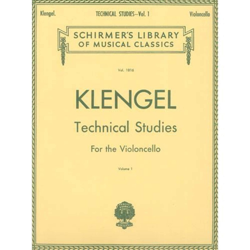 Klengel: Technical Studies for the Violoncello – Vol 1 | Schirmer Library of…