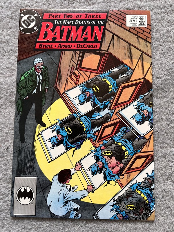 BATMAN #434 – Many Deaths of Batman (DC Comics Jul 1989)