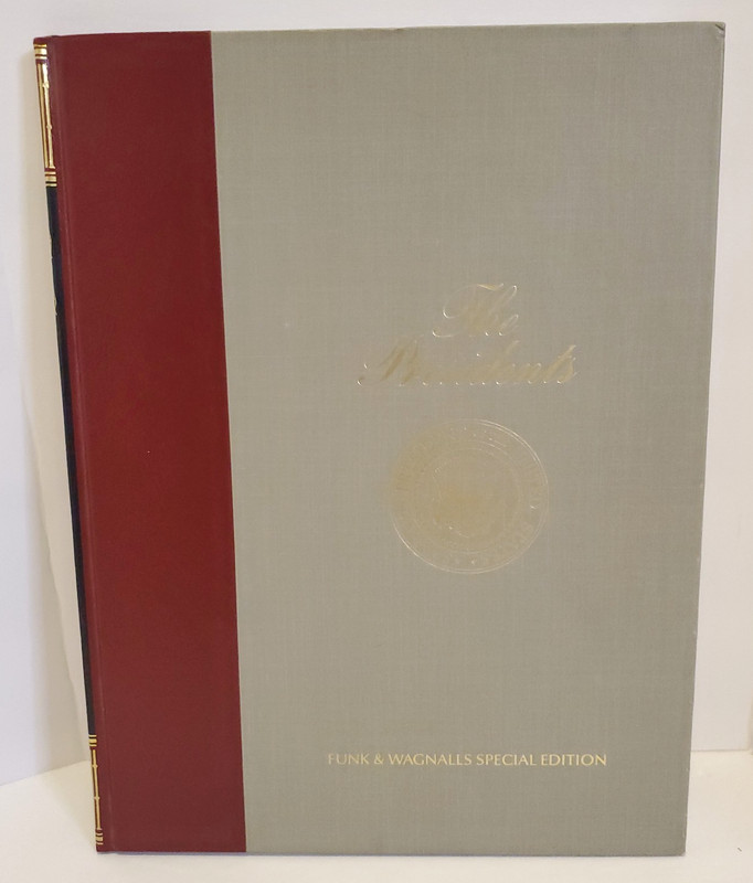 Vintage 1989 «The Presidents» Funk & Wagnalls Special Edition Hardcover Book