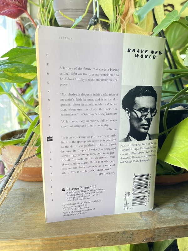 Perennial Classics Ser.: Brave New World by Huxley Aldous (1998, Trade... gallery