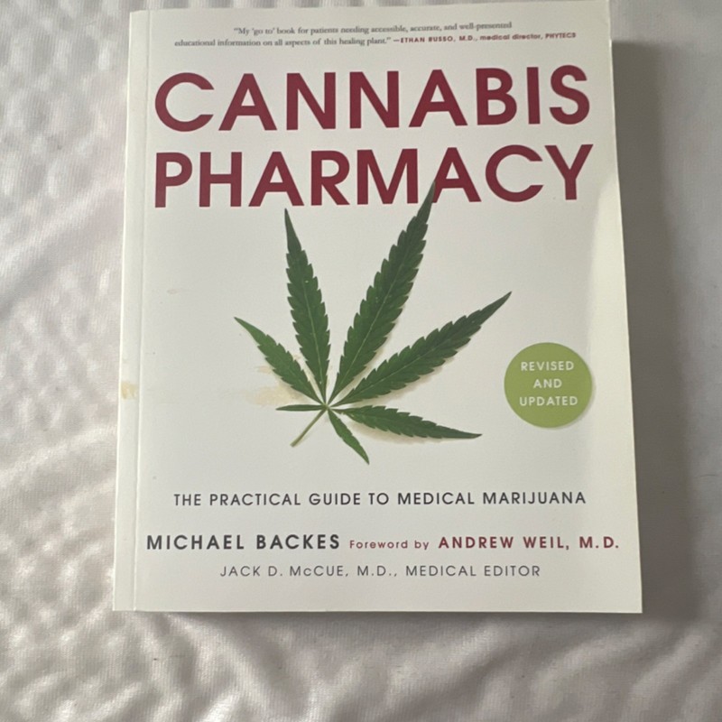 Cannabis Pharmacy Revised Edition Michael Backes Black Dog & Leventhal Paperback