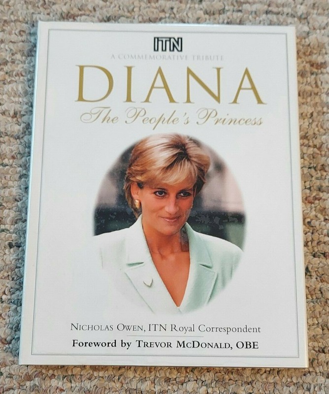British Royalty Book – Diana, The People’s Princess, Commemorative Tribute