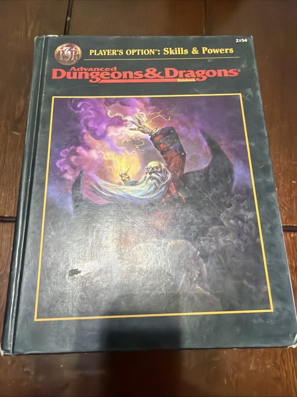 Advanced Dungeons and Dragons Player’s Options Rules by TSR Inc. Staff (1995,…