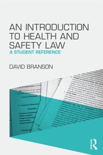 David Branson An Introduction to Health and Safety Law (Paperback)
