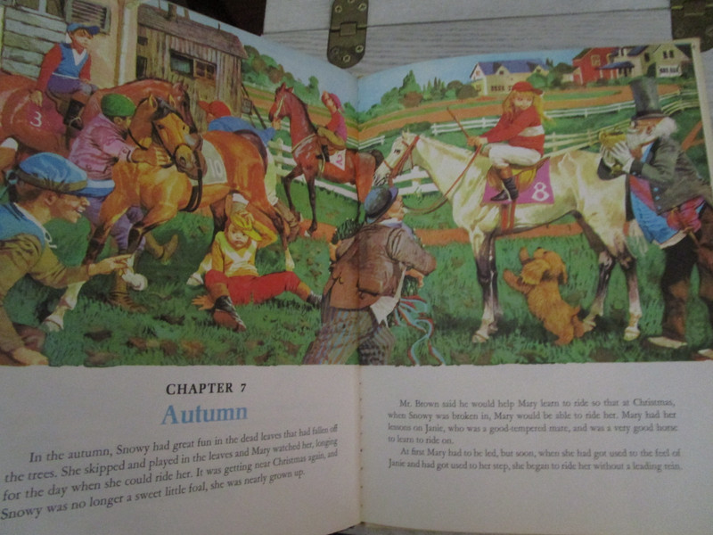 Snowy the Little White Horse Big Golden Book First Edition 1965 Illustrated Pony gallery