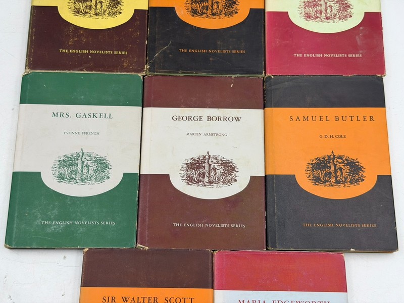 Vintage English Novelists Series 8 Book Lot Swallow Press Scott Stevenson gallery