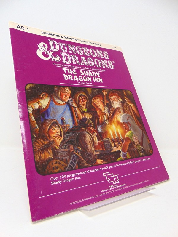 The Shady Dragon Inn (Dungeons & Dragons Module AC1) NOT A REPRINT! COMPLETE!