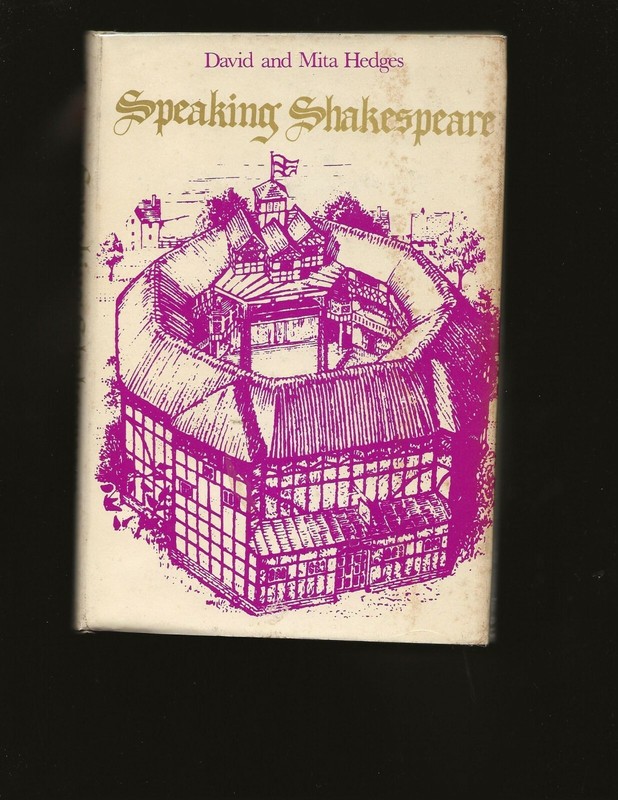 Speaking Shakespeare: A Handbook For The Student Actor (Only Signed–Theo Bikel)